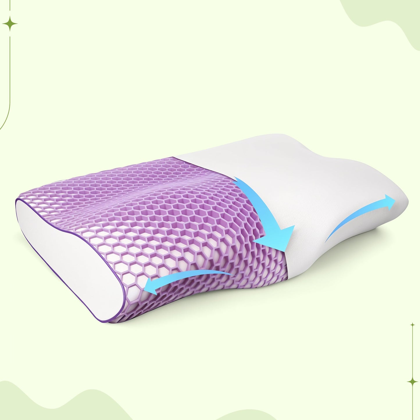 Contour Memory Foam Pillow