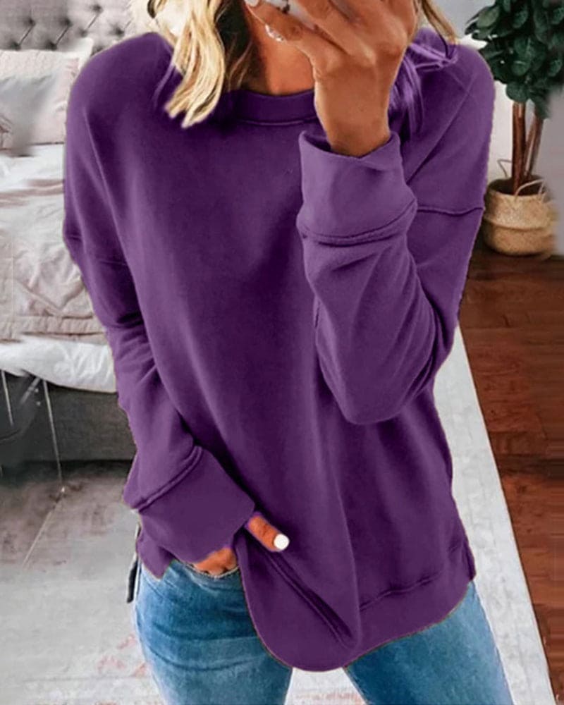 Ladies Comfortable Crew Neck T-Shirt