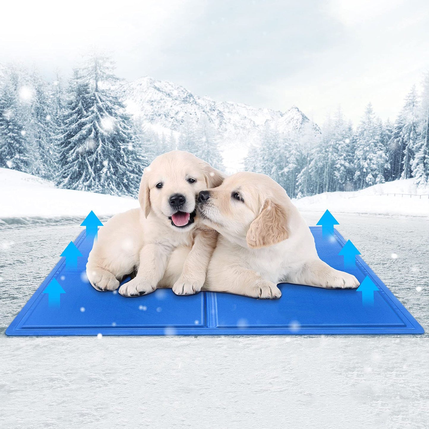 Cool Pet Bed Mat for Hot Summer Days