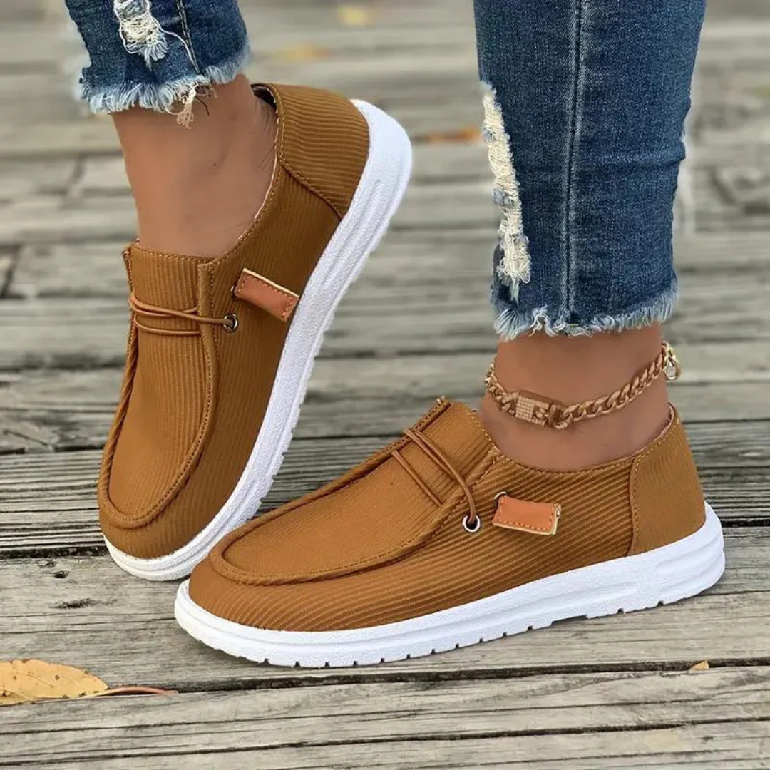 Comfortable Womens Slip On Sneakers Lightweight Loafers