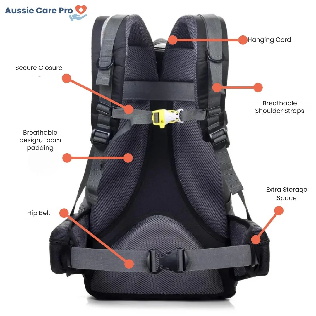 Tough 40L Waterproof Hiking Backpack