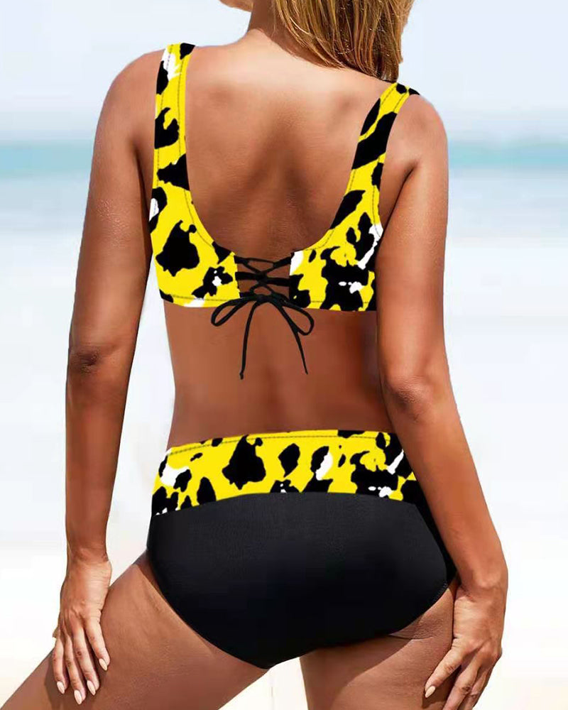 Vibrant Summer Swimwear Bikini