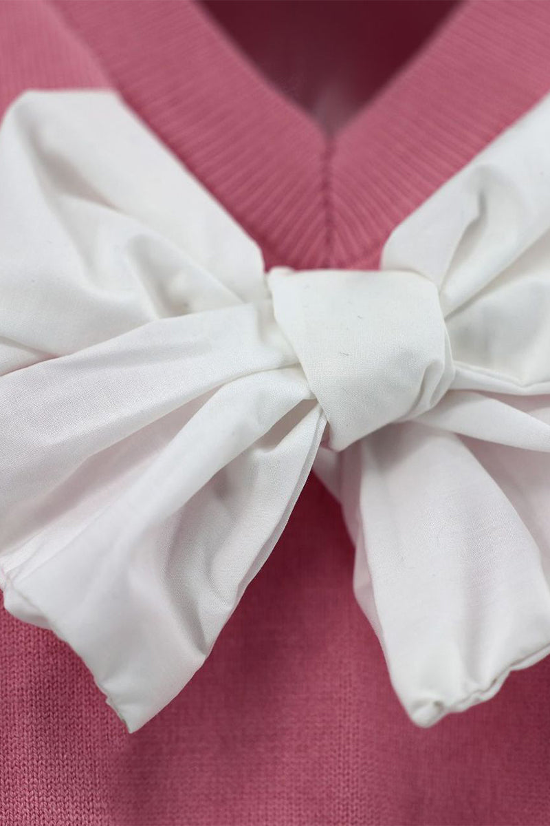 Ladies' Chiffon Blouse with Ribbon Detail