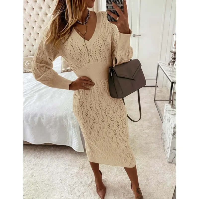 Ladies Classic Casual A-Line Dress