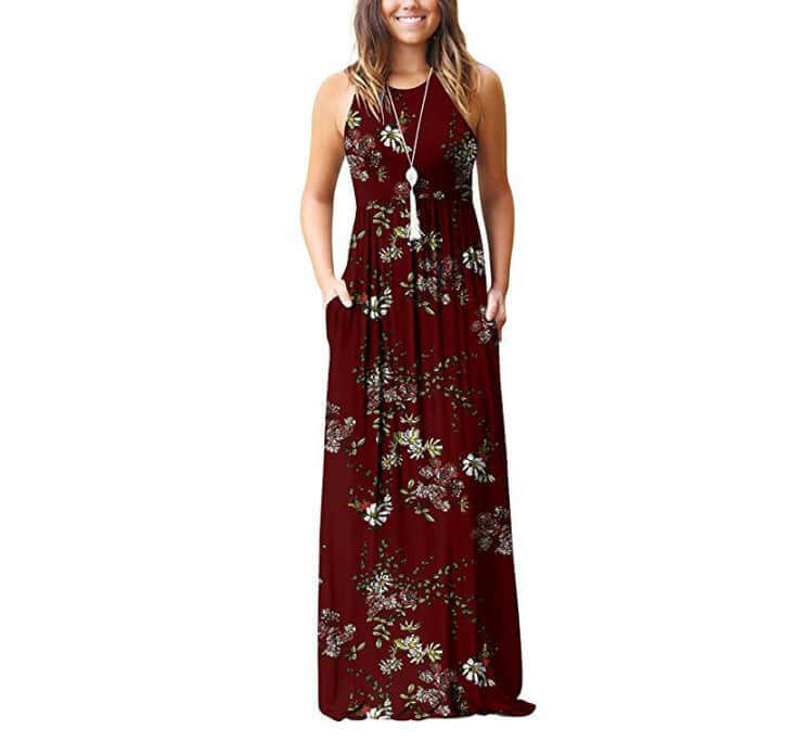 Pretty Summer Midi Dress - Lightweight & Chic
