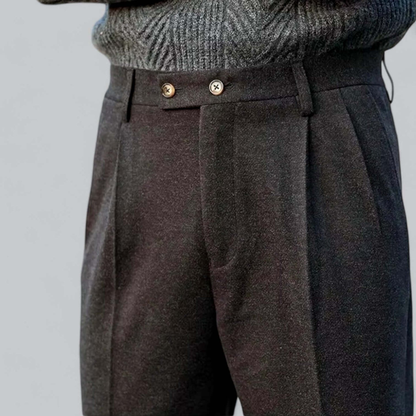 Slim Fit Stretch Dress Pants for Men