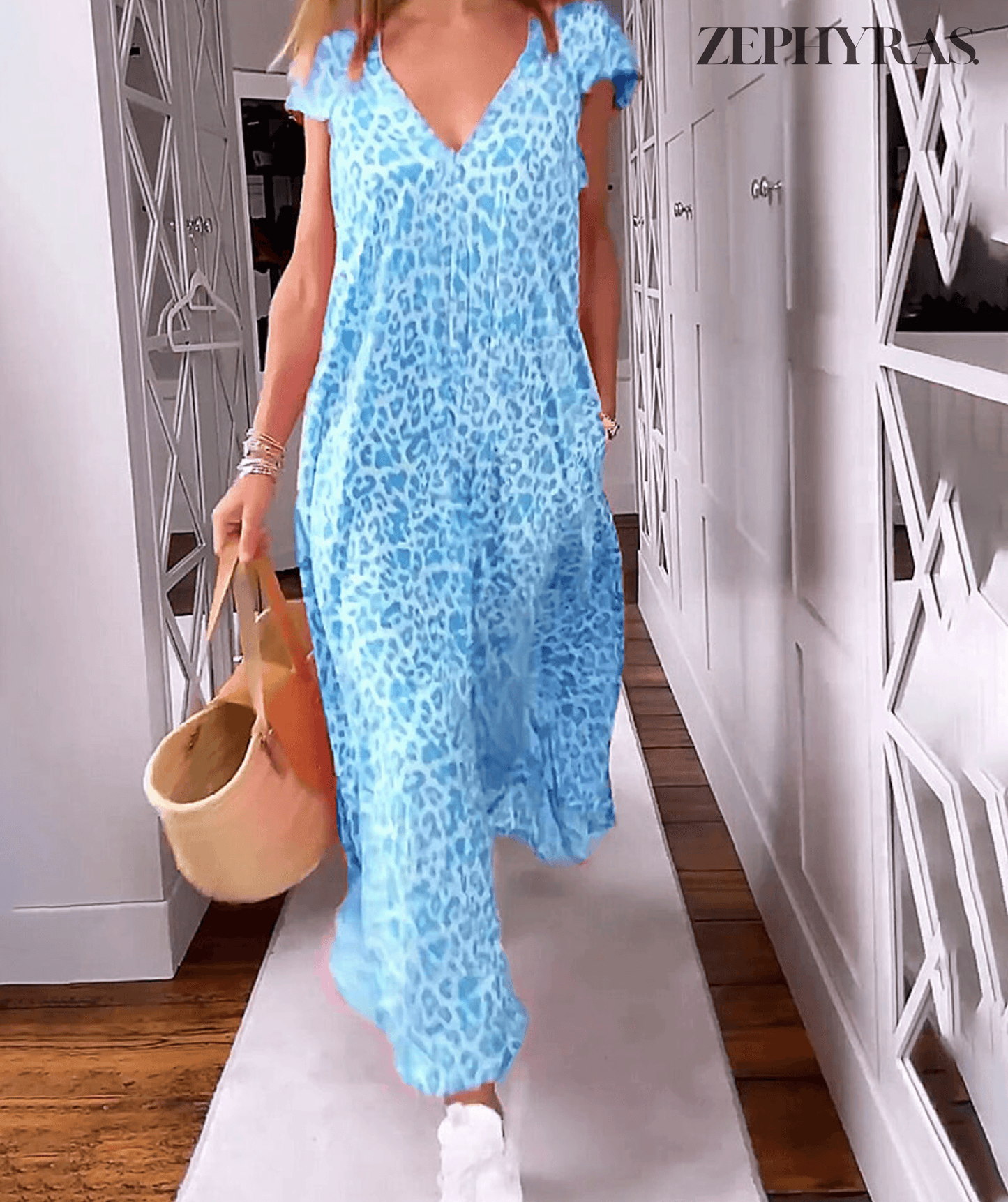 Sunny Floral Sleeveless Dress