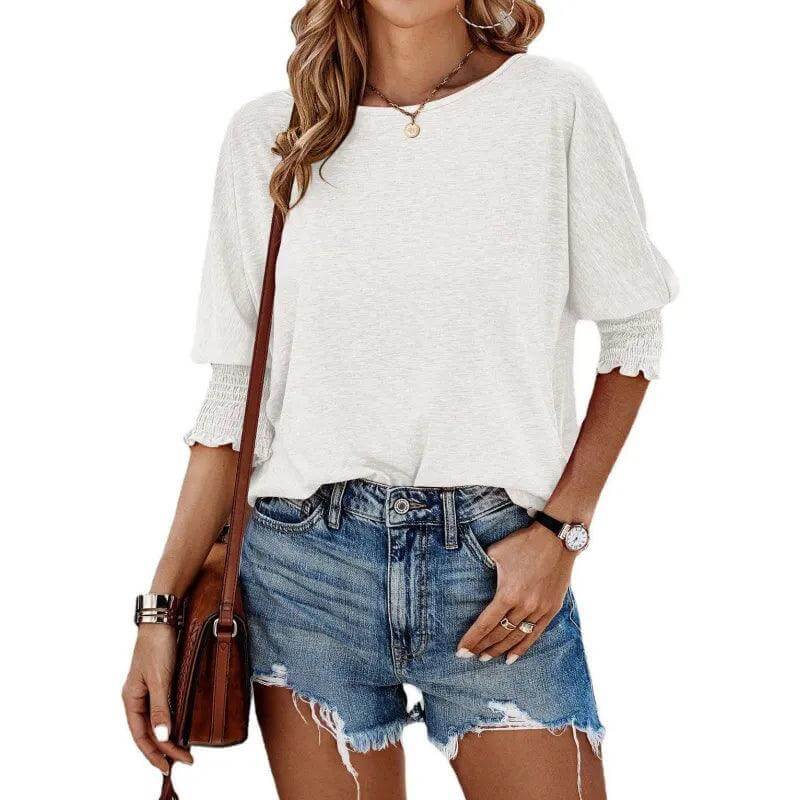 Ladies' Stretchy Crew Neck Tee