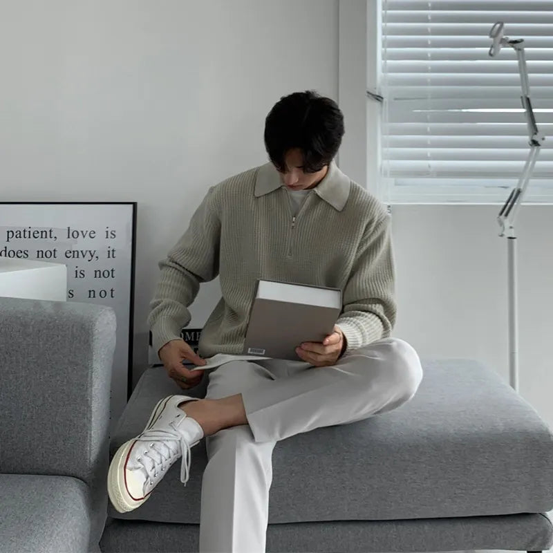 Nathan Jake - Warm Cable Knit Sweater