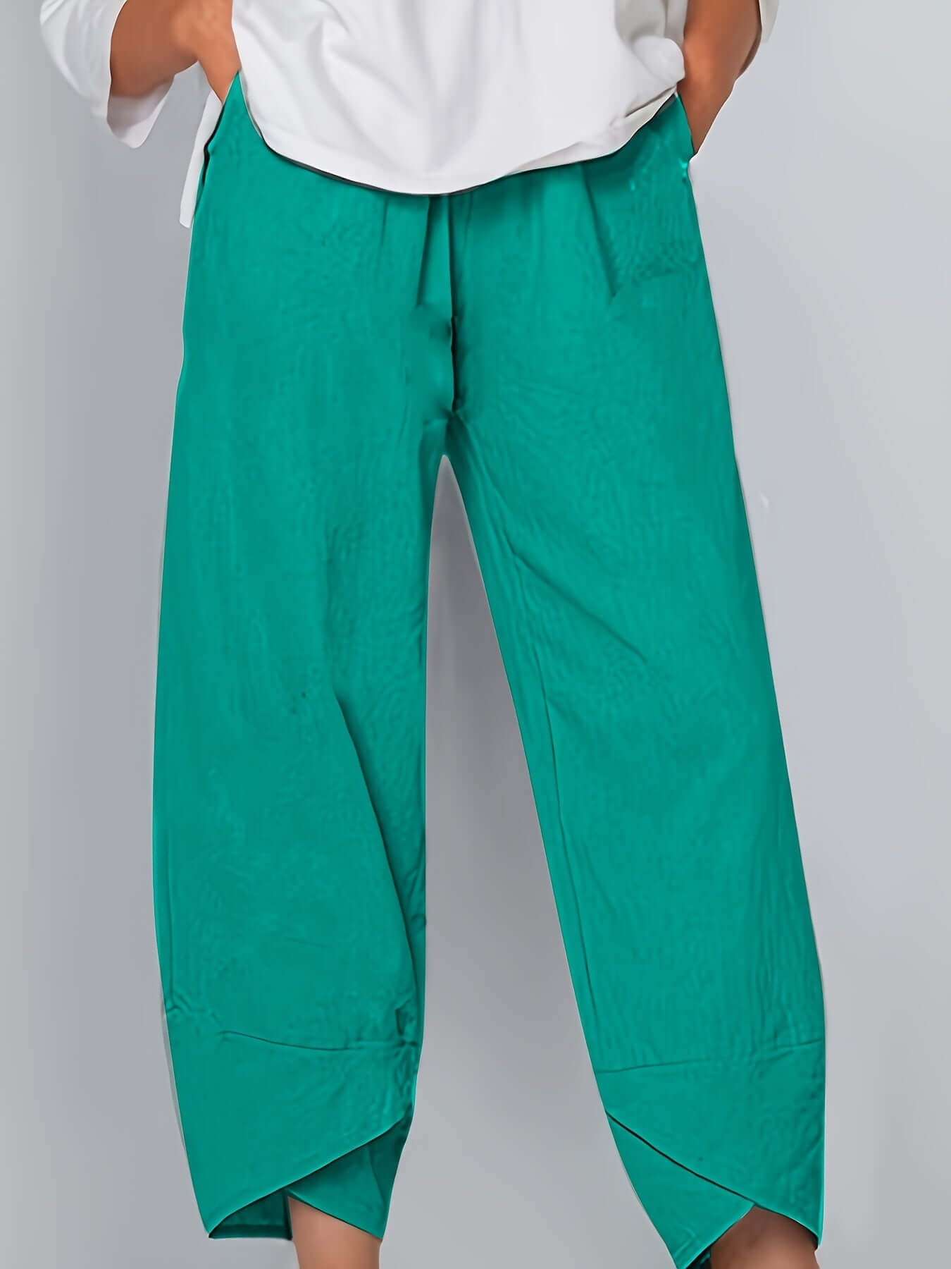 Ladies' High-Waisted Loose Fit Pants