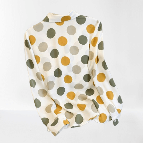 Ladies Classic Spotted Blouse