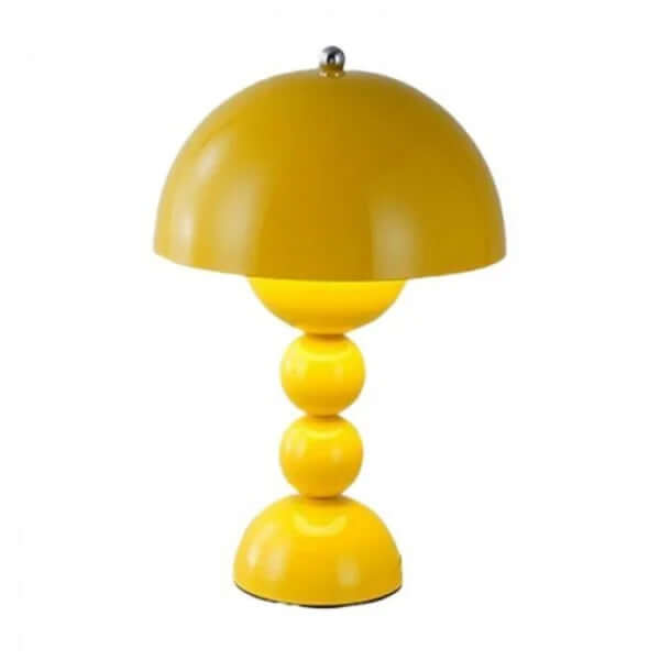 Compact Glass Flower Desk Light Lamp