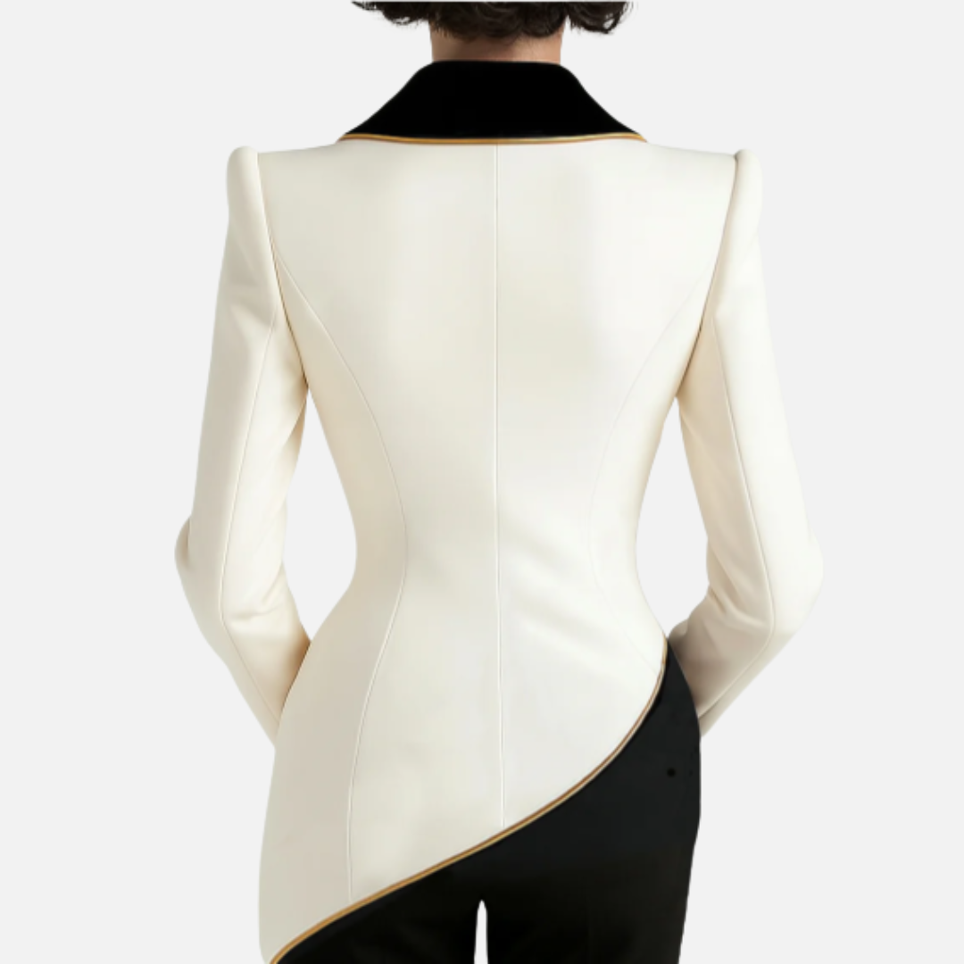 Women's Elegant Tailored Blazer Jacket