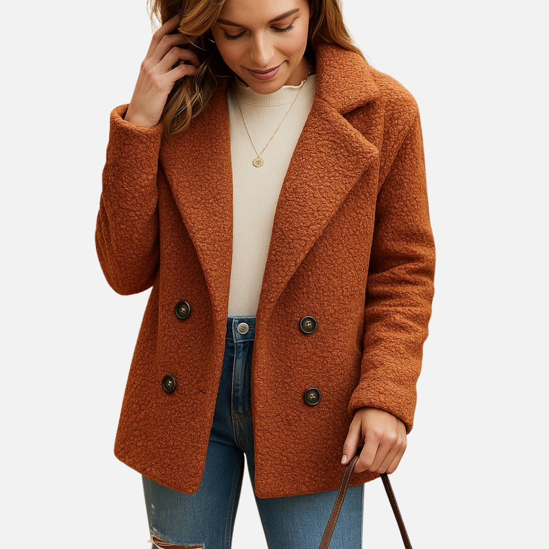Women's Elegant Teddy Wool Jacket