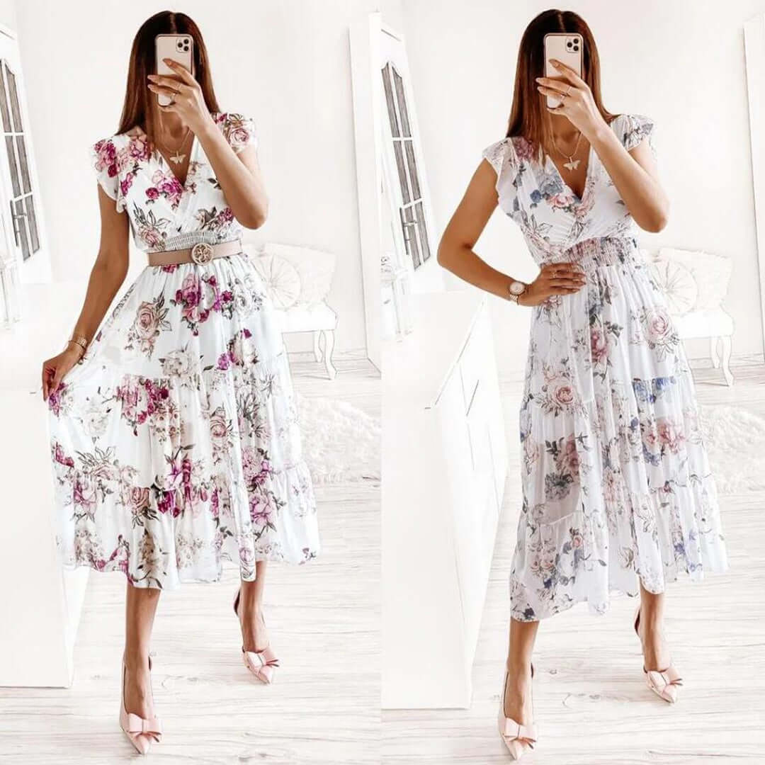 Chic Party Midi Dress