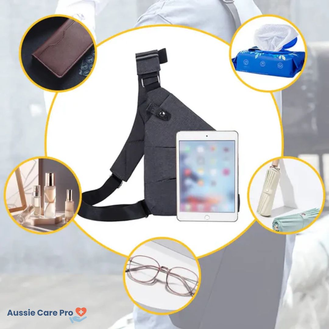 Safe Travel Shoulder Crossbody Bag