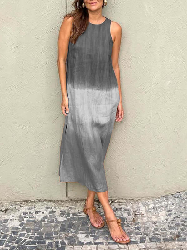 Gradient Floral Sundress