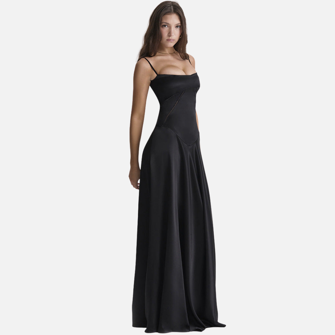Sienna | Satin Slip Evening Dress