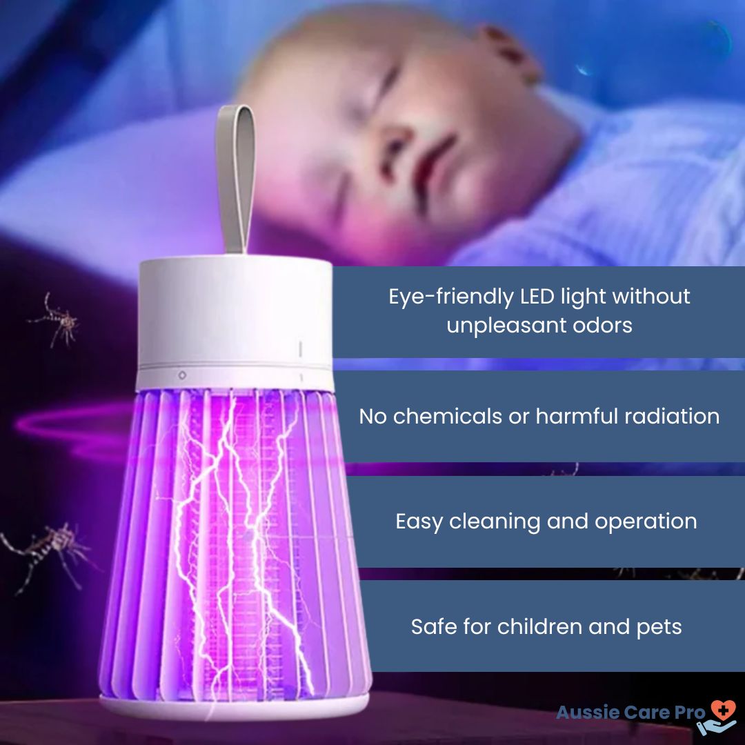 Compact Bug Zapper - Rechargeable USB Insect Killer