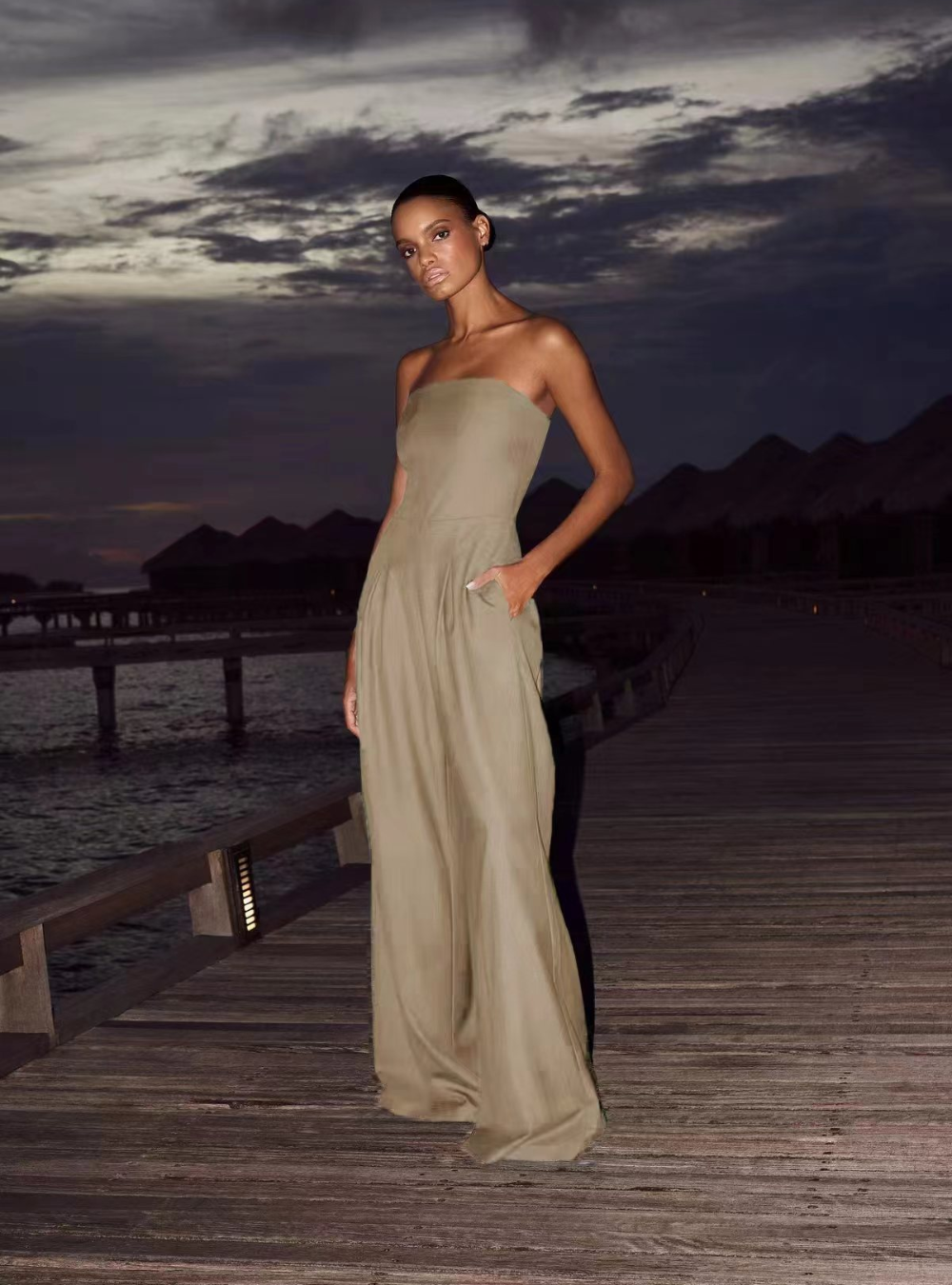 Sienna | Luxury sleeveless bodysuit