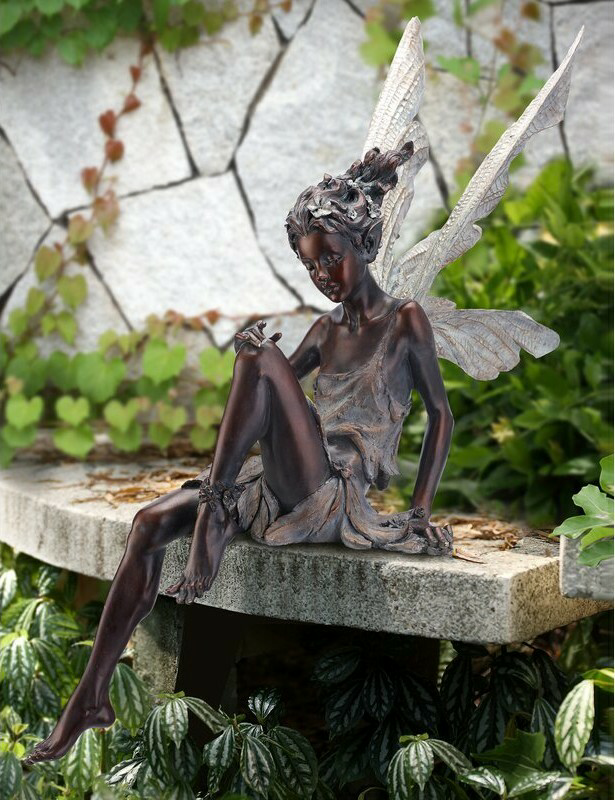 Colorful Fairy Garden Decoration Statue