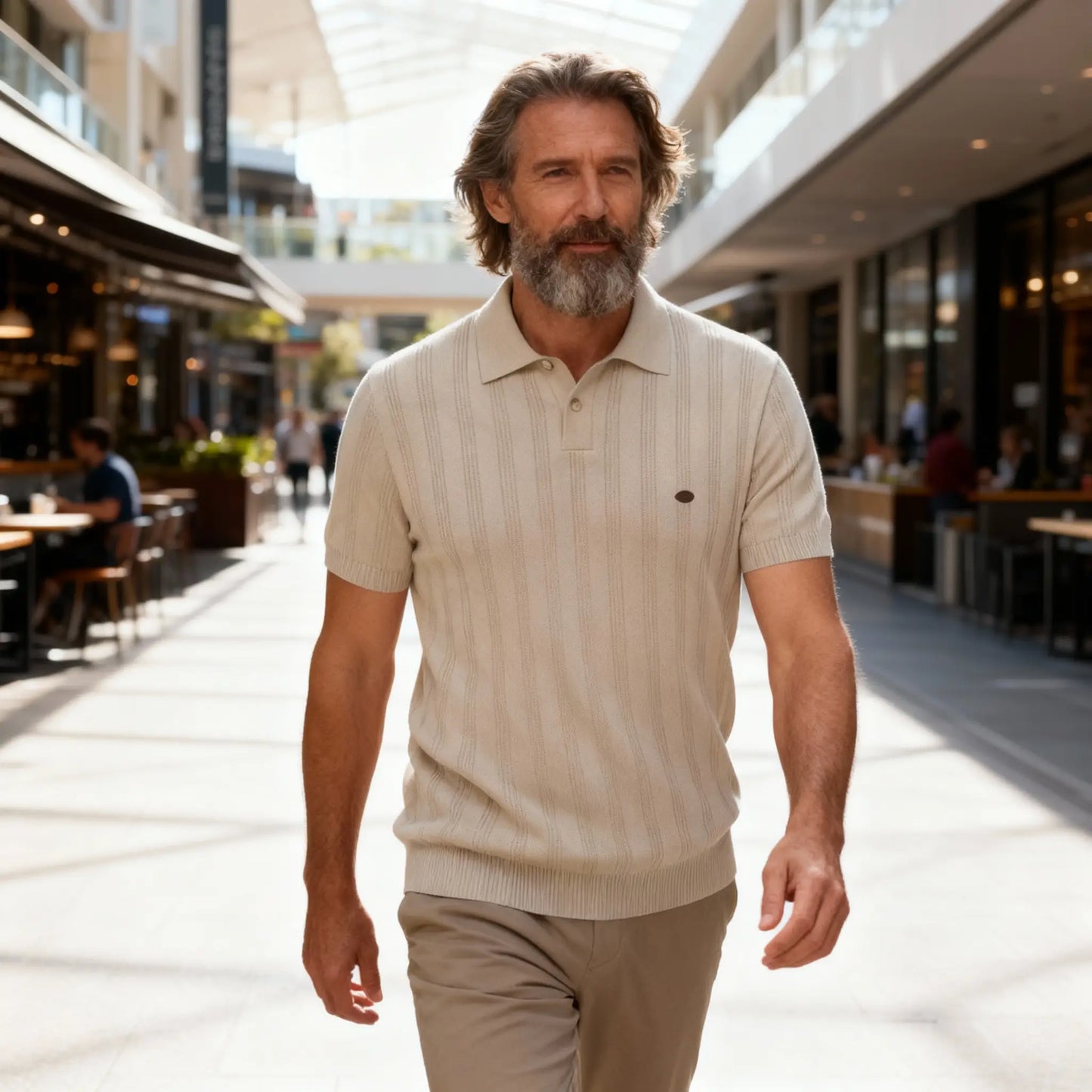 Classic Men's Short Sleeve Summer Polo Shirt