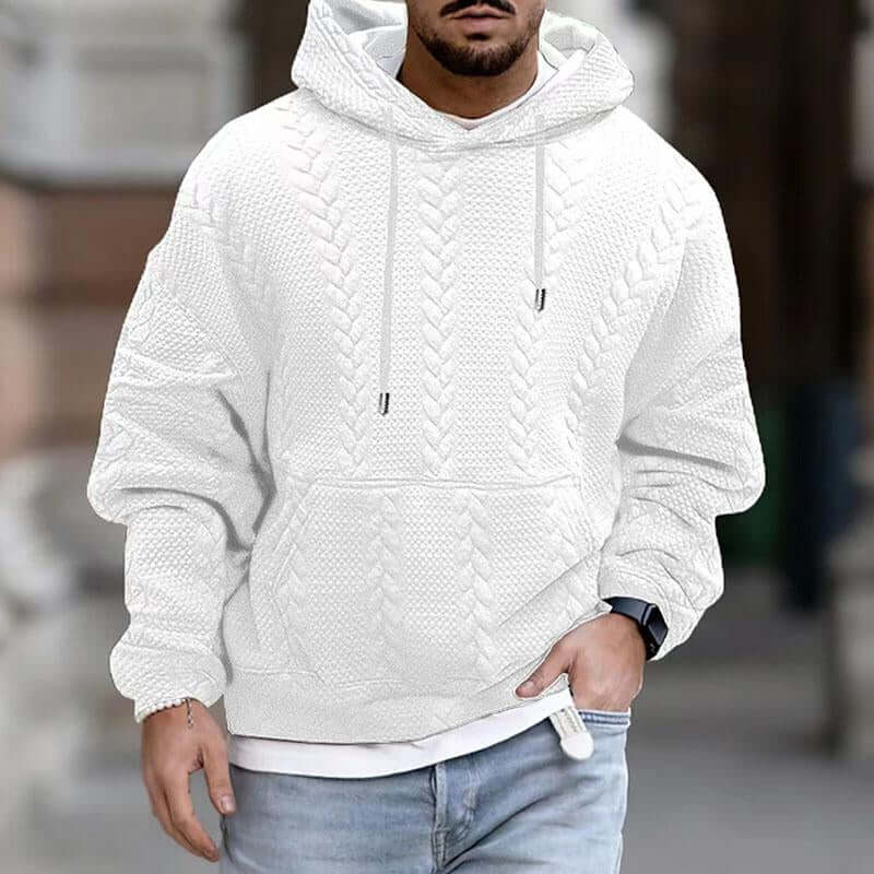 Relaxed Fit Crew Neck Sweatshirt Hoodie