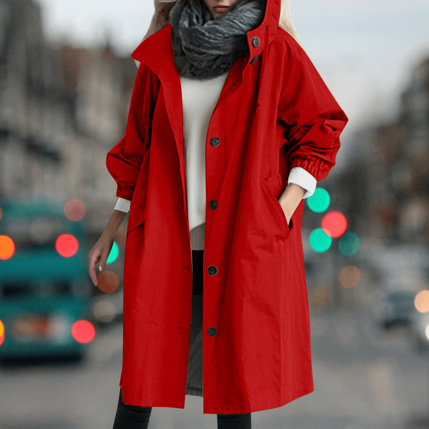 Waterproof Insulated Ladies Trench Coat