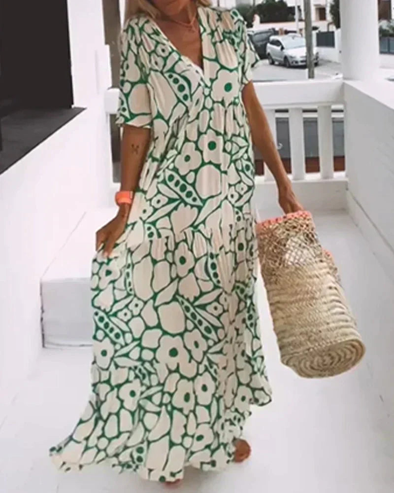 Elegant Loose Fit Sundress