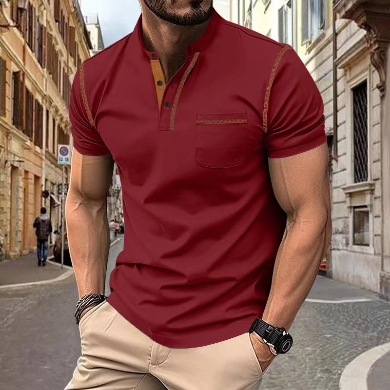Men's Classic Fit Short Sleeve Polo Shirt