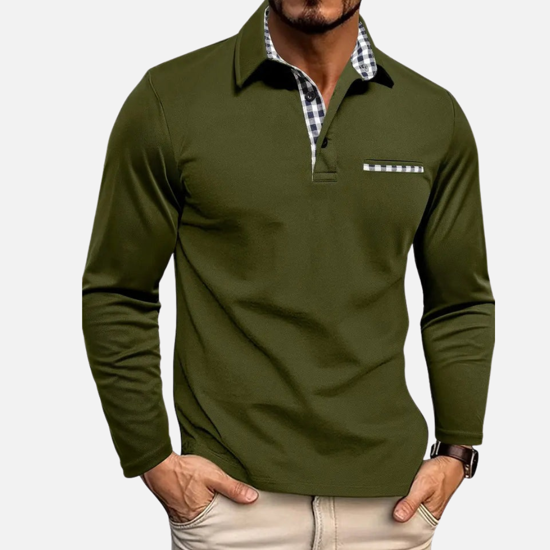 Men’s Shirt Long Sleeve Henley