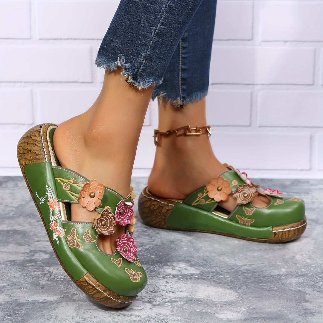 Comfortable Slip Resistant Wedge Sandals