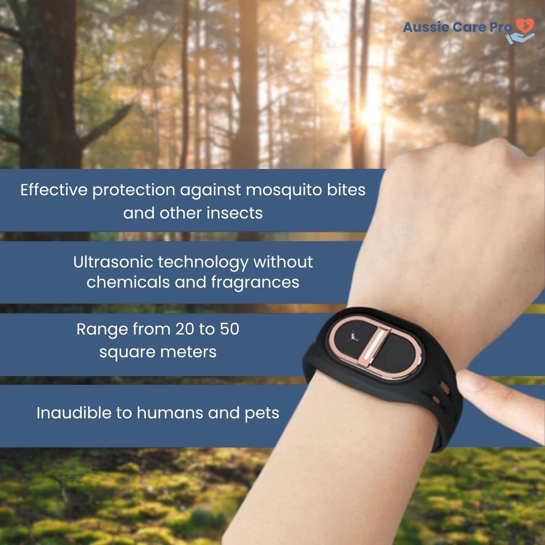 Effective Mosquito Repellent Waterproof Wristband