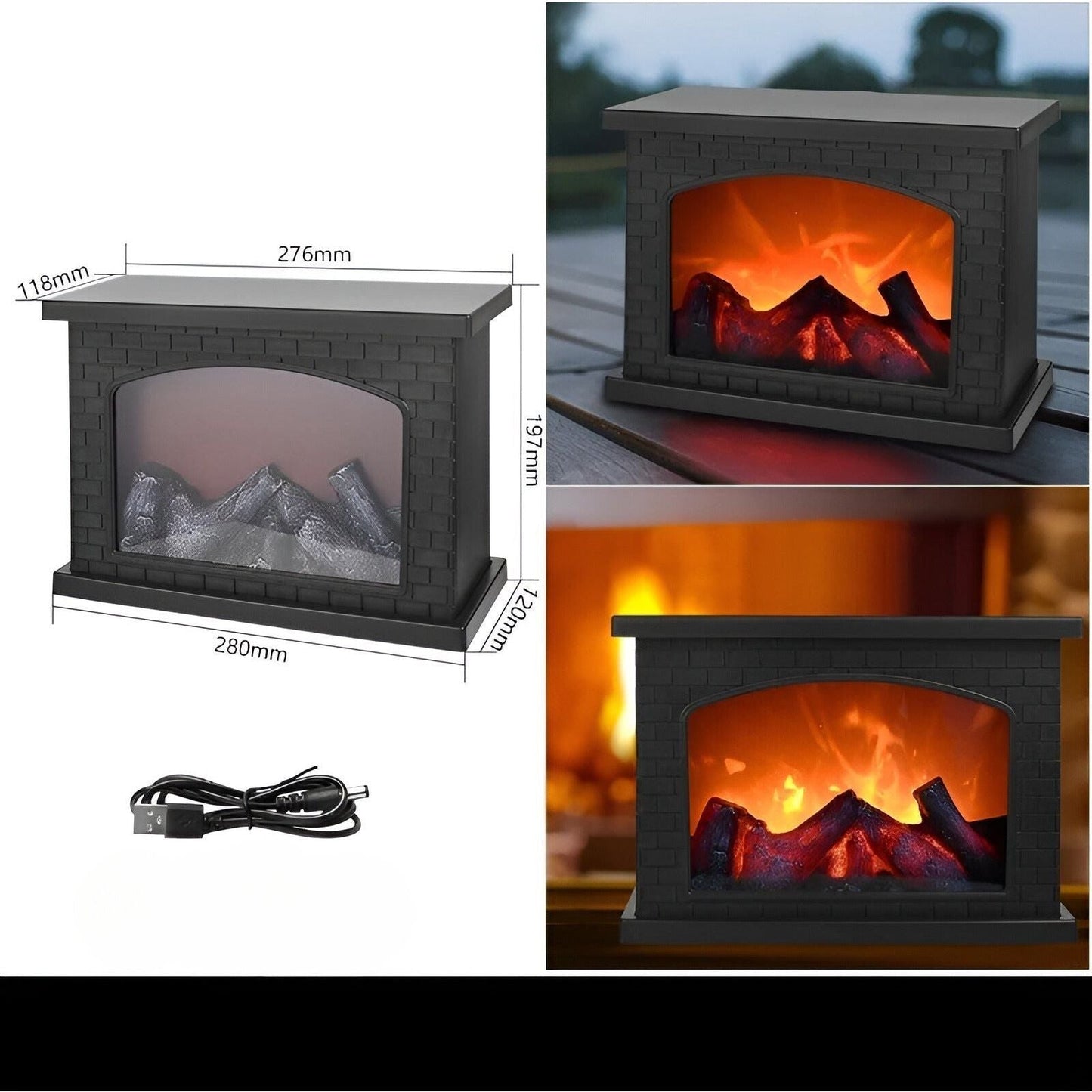 Warm Glow LED Table Lamp