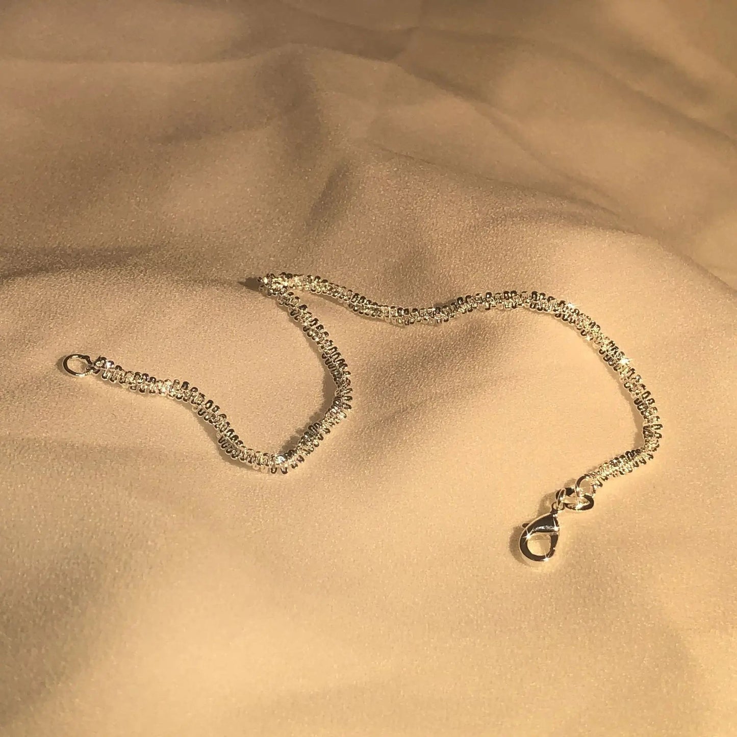 Sparkling Silver Bracelet