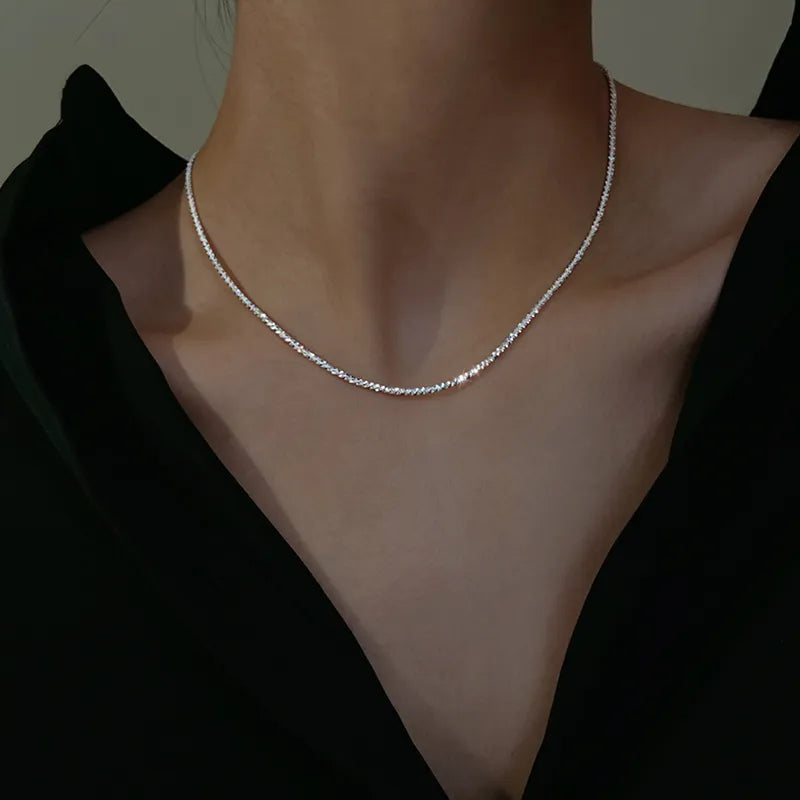 Delicate Chain Choker Necklace