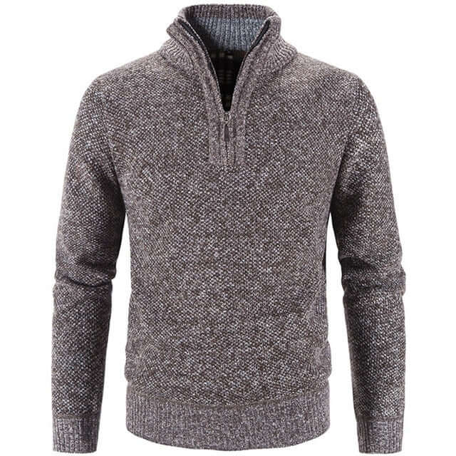 Men's Fitted Crew Neck Sweater Pullover