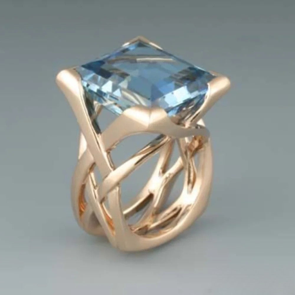 Timeless Pink Gold Ring - Luxivelle