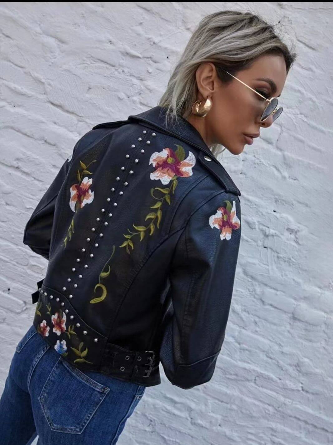 Vintage Floral Pattern Women's Jacket