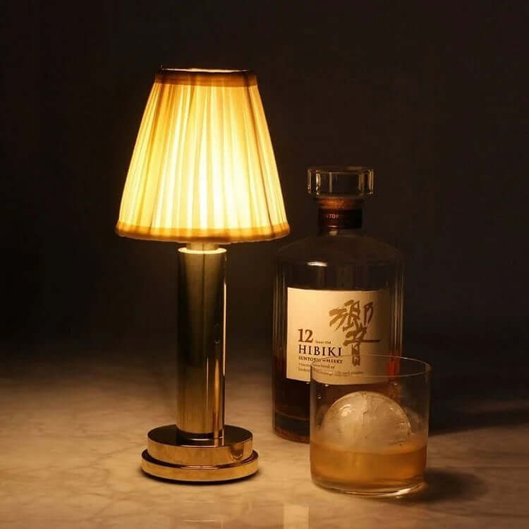 Wireless Metal Desk Light Lamp