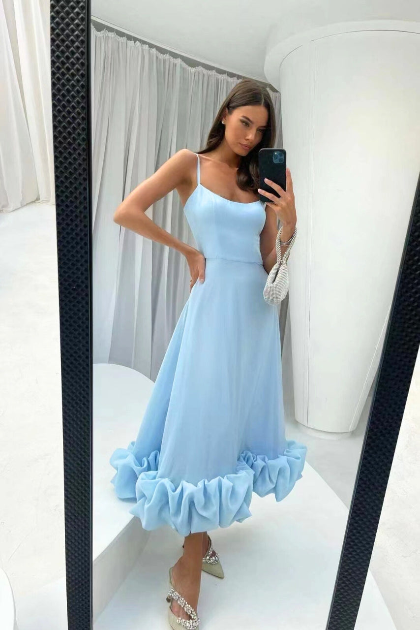 Elegant Floor Length Evening Dress