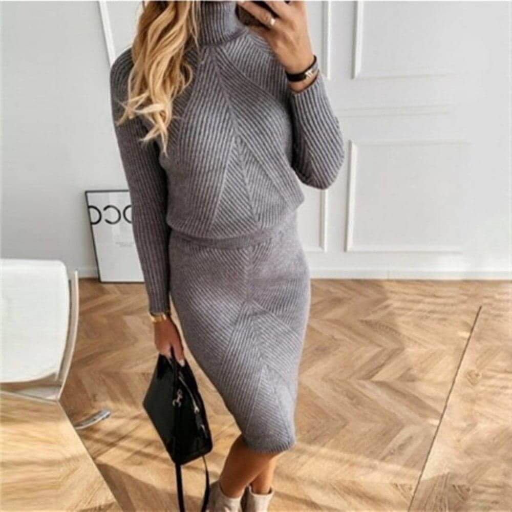 Soft Knit Sweater Dress