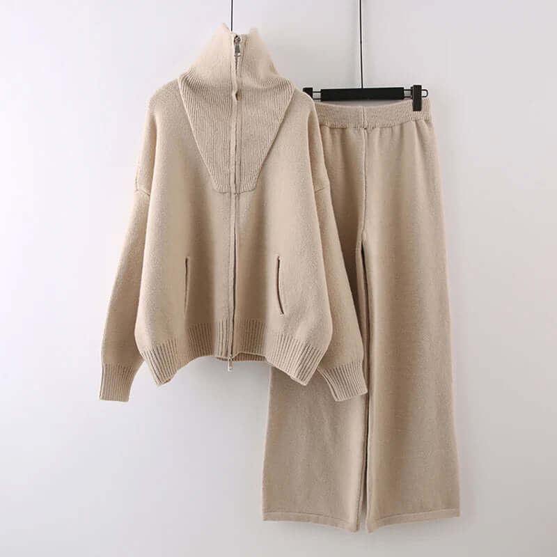 Soft Knit Crew Neck Sweater Outfit