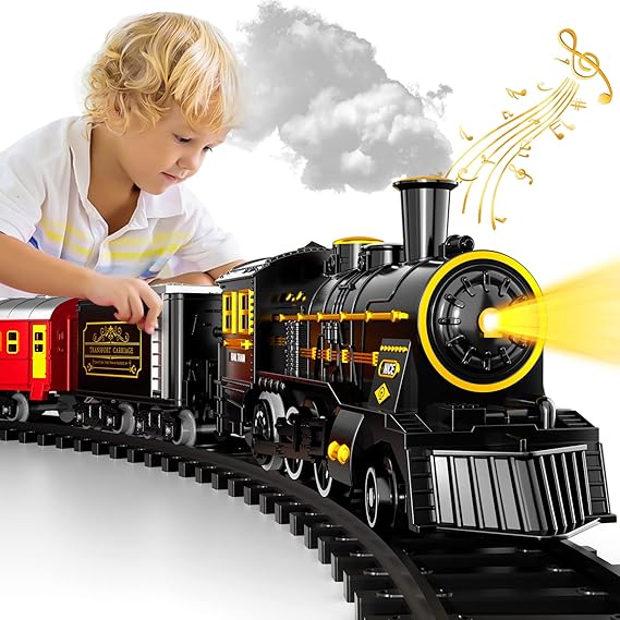 Fun Kids Train Table Set with Tracks