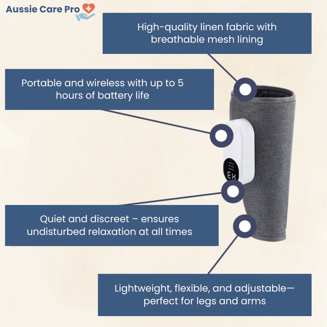 Relaxing Leg Massager with Heat and Compression