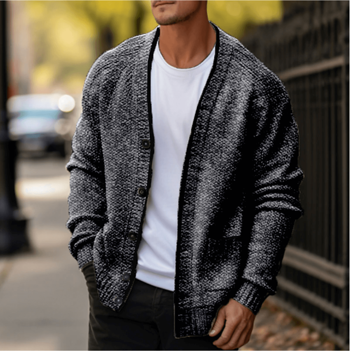 Cozy Cable Knit Winter Sweater