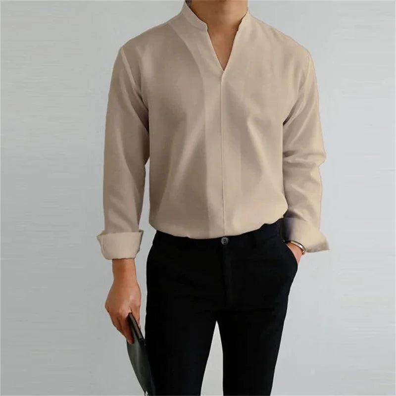 Lightweight Breathable Classic Fit Men's Summer Shirt