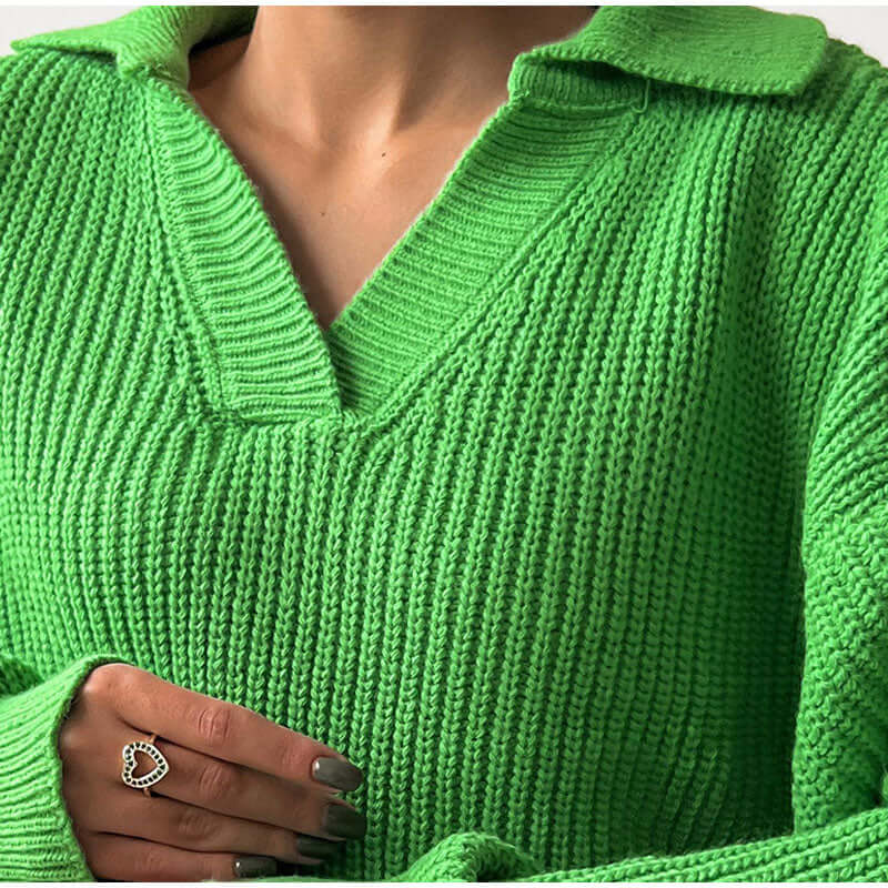 Ladies Soft Knit Pullover Sweater