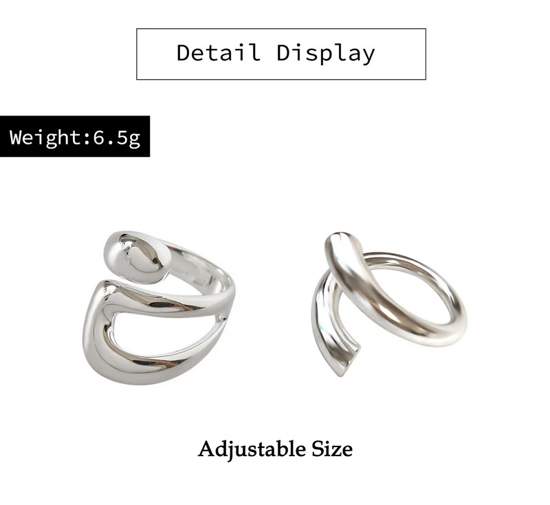 Simple Adjustable Band Ring