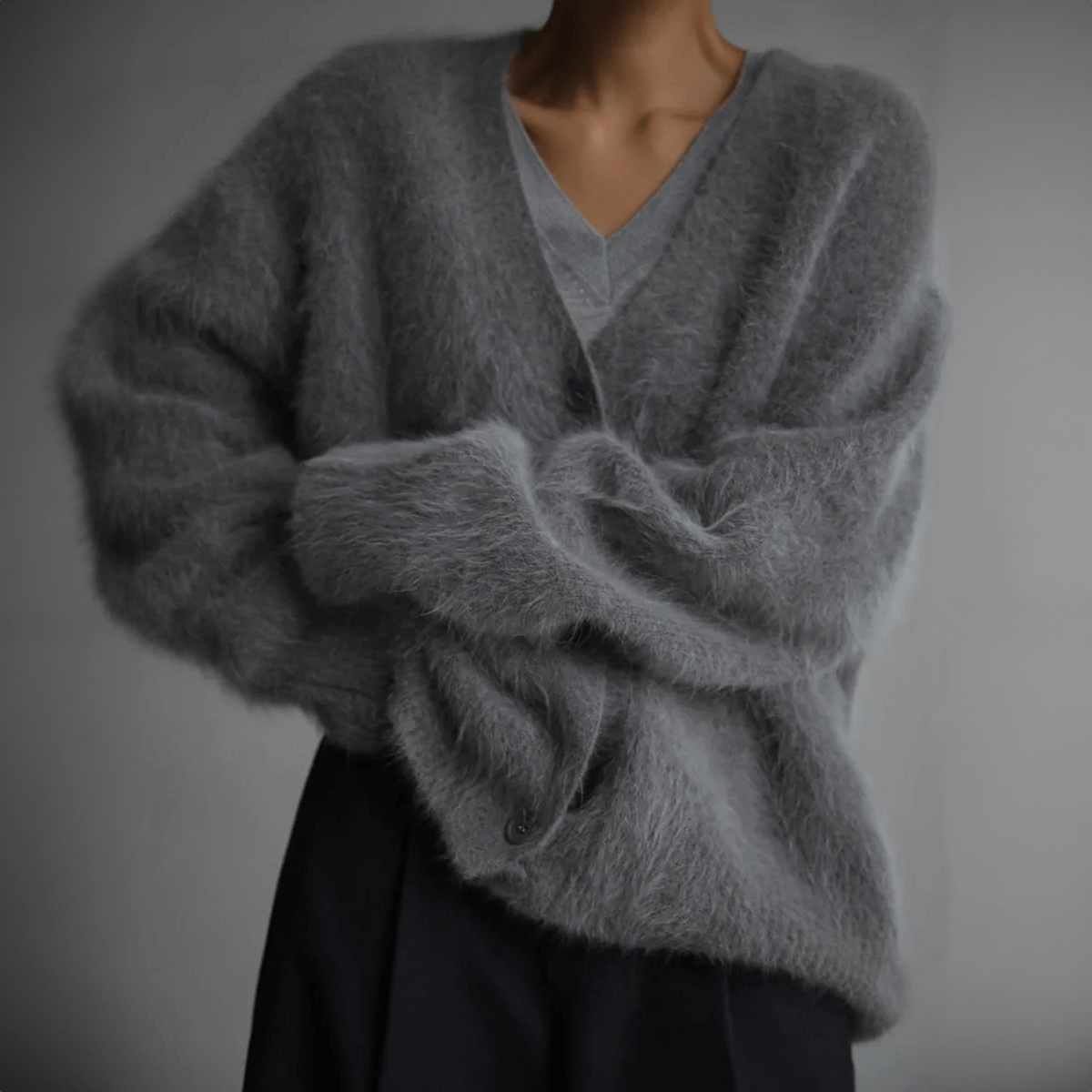 Soft Women's Knitted Sweater Cardigan
